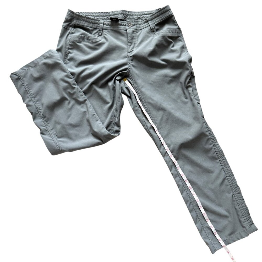 KÜHL Trekr Hiking Pants Womens 8 X-Short Gray Nylon Outdoor Travel Stretch - Picture 8 of 14